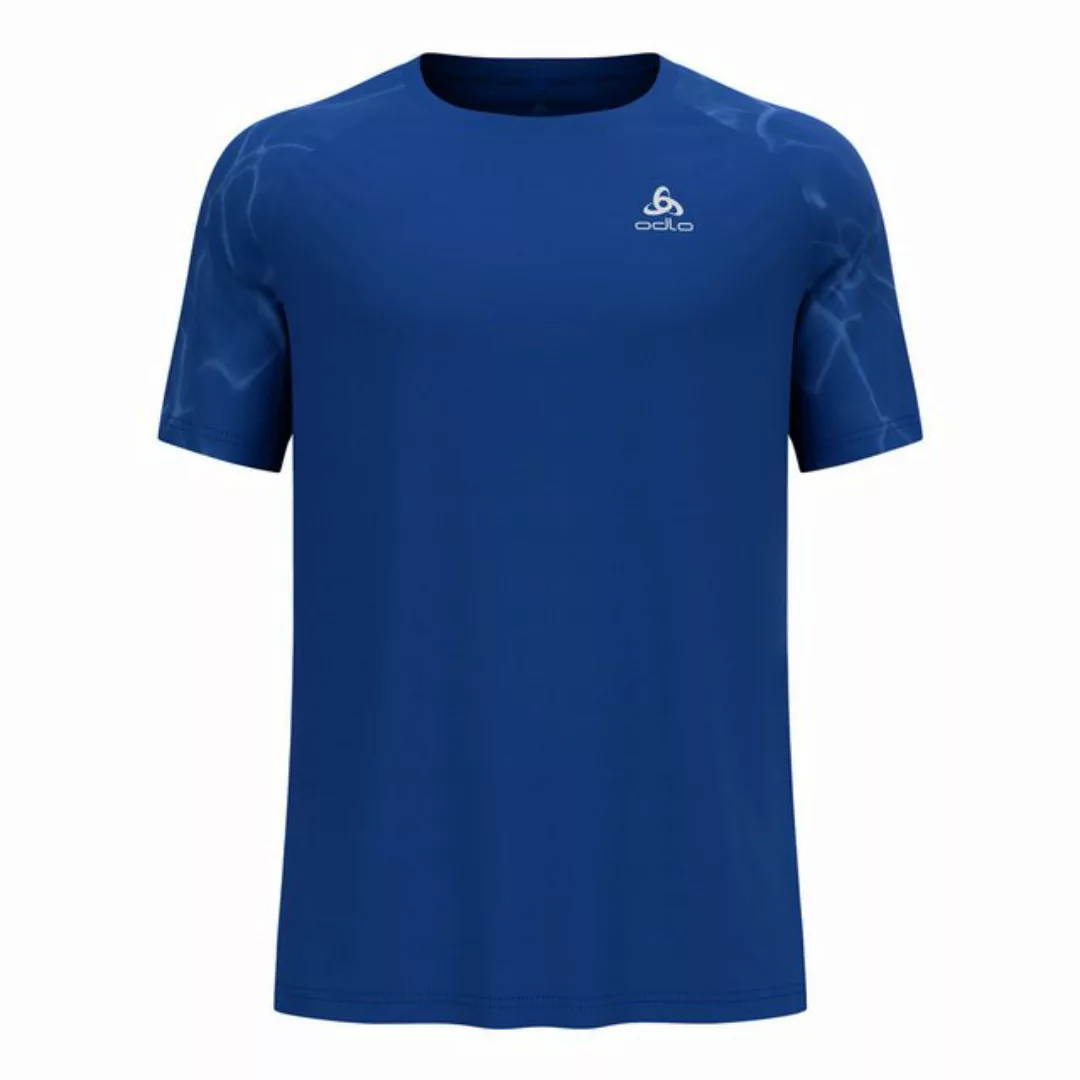 Odlo Laufshirt Essentials Laufshirt mit Print mit Musterung auf den Ärmeln günstig online kaufen