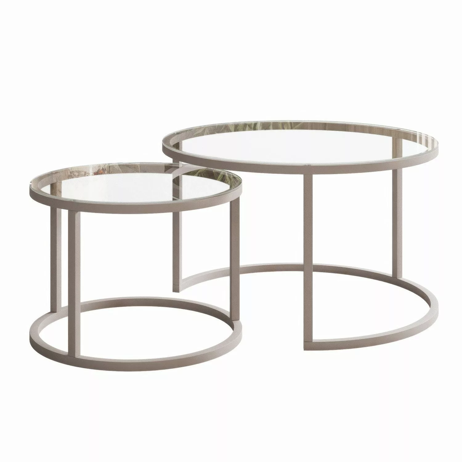 Lookway Couchtisch CIRI 2in1 GLASS KASCHMIR günstig online kaufen