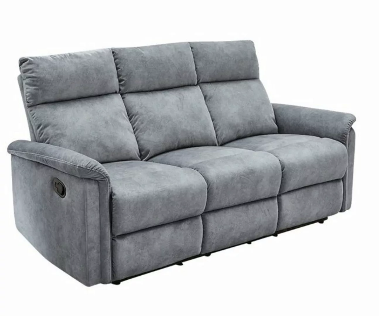 luma-home 3-Sitzer 15128, Sofa mit halbautomatischer Relaxfunktion 180 cm b günstig online kaufen