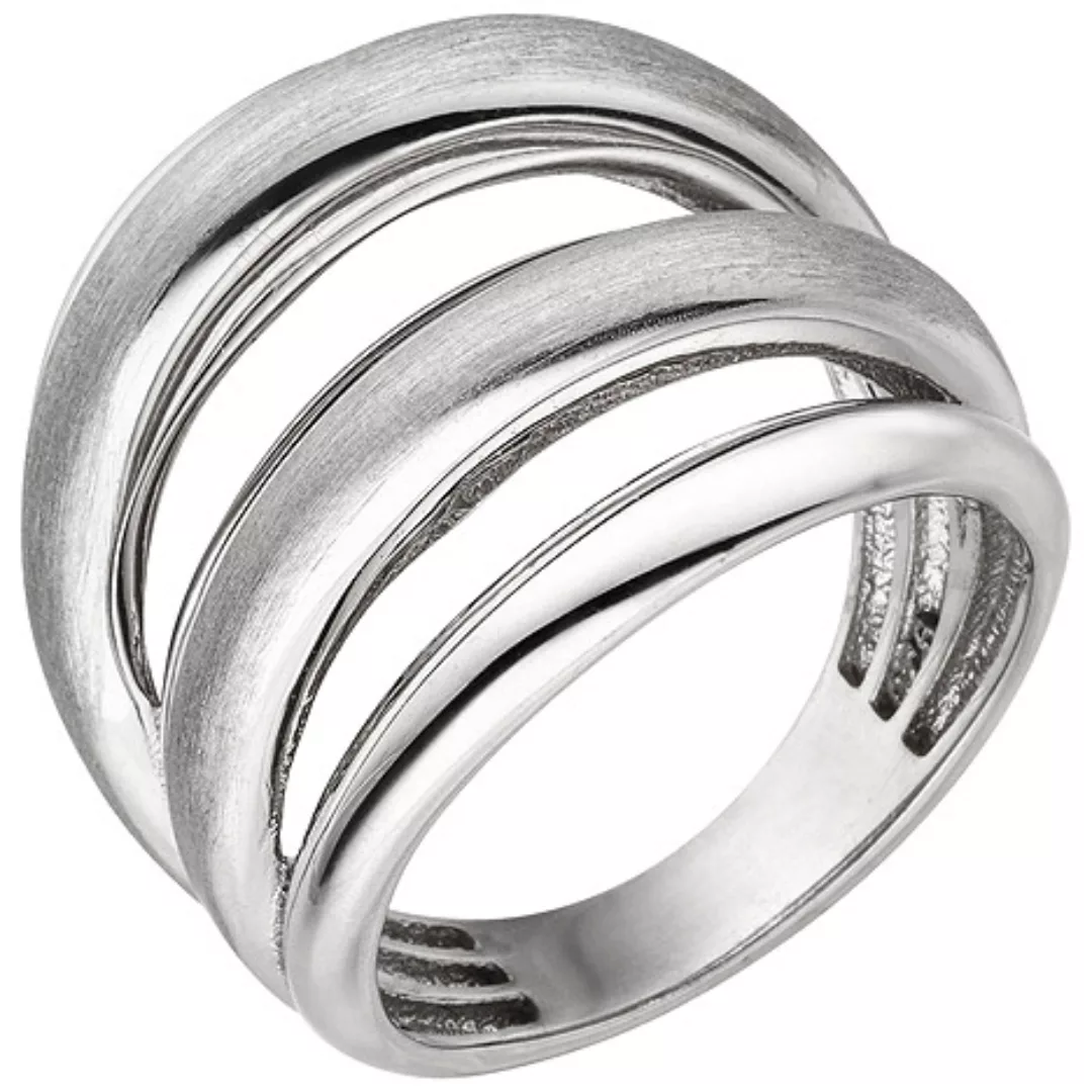 SIGO Damen Ring mehrreihig 925 Sterling Silber Silberring günstig online kaufen