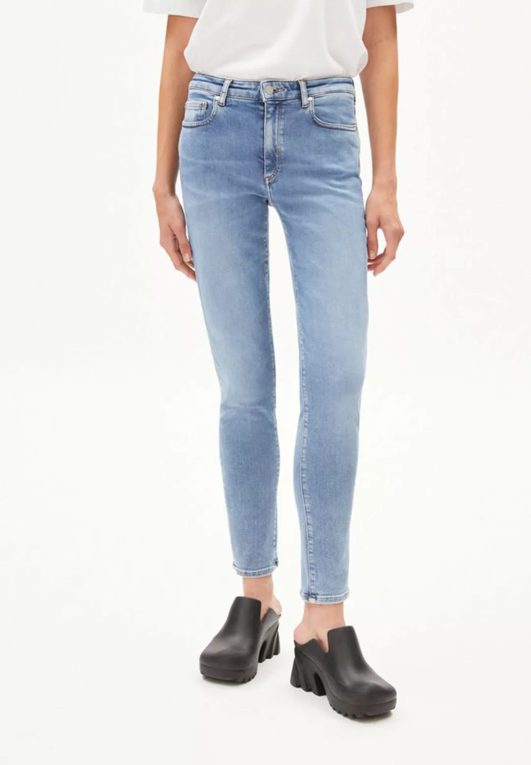 Armedangels Slim-fit-Jeans TILLAA Damen Keine Details günstig online kaufen