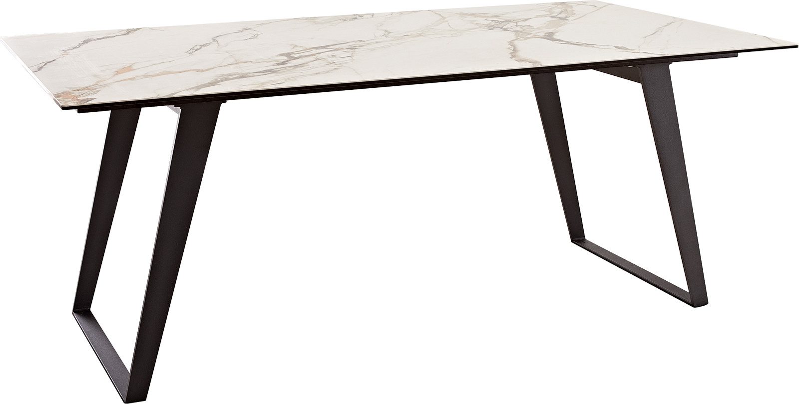 DELIFE Esstisch Edge, Keramik Calacatta Luxe günstig online kaufen