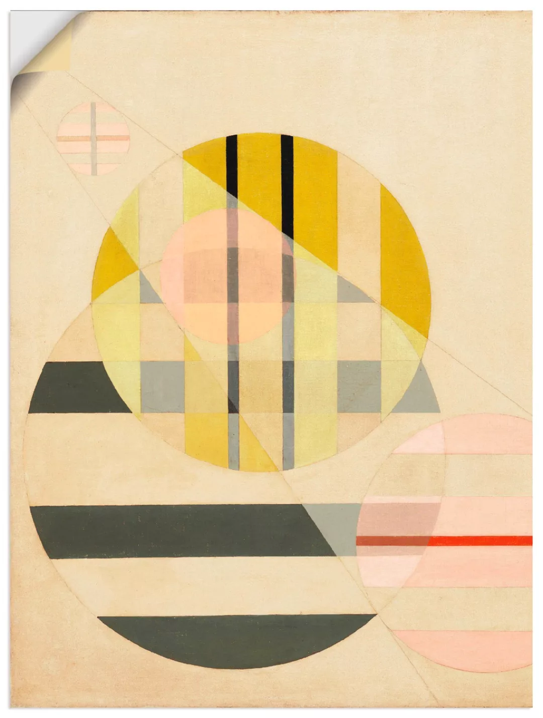 Artland Wandbild »Z II. 1925«, Muster, (1 St.), als Alubild, Leinwandbild, günstig online kaufen