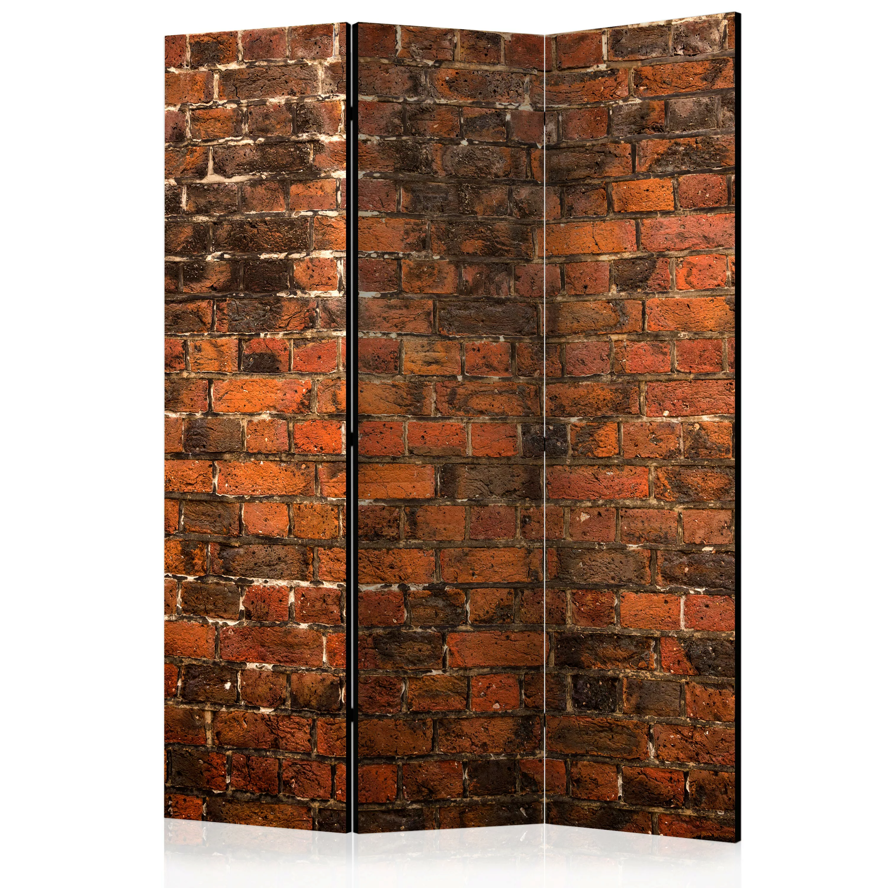 3-teiliges Paravent - Old Brick Wall [room Dividers] günstig online kaufen