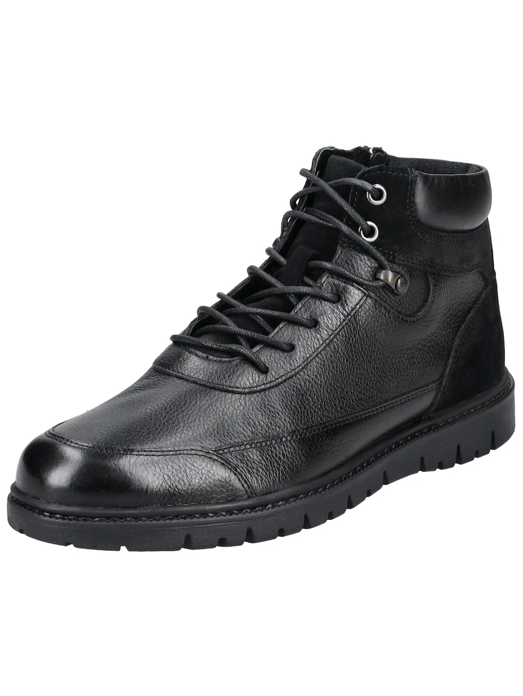 Geox Schnürstiefelette "Geox Stiefelette Leder" günstig online kaufen