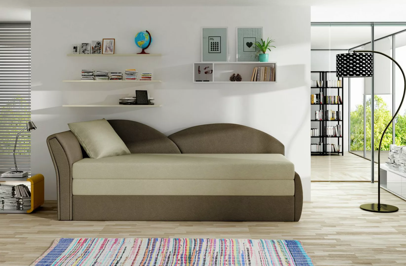 MOEBLO Schlafsofa ARGEA, Couch für Wohnzimmer Kindersofa Sofagarnitur Polst günstig online kaufen