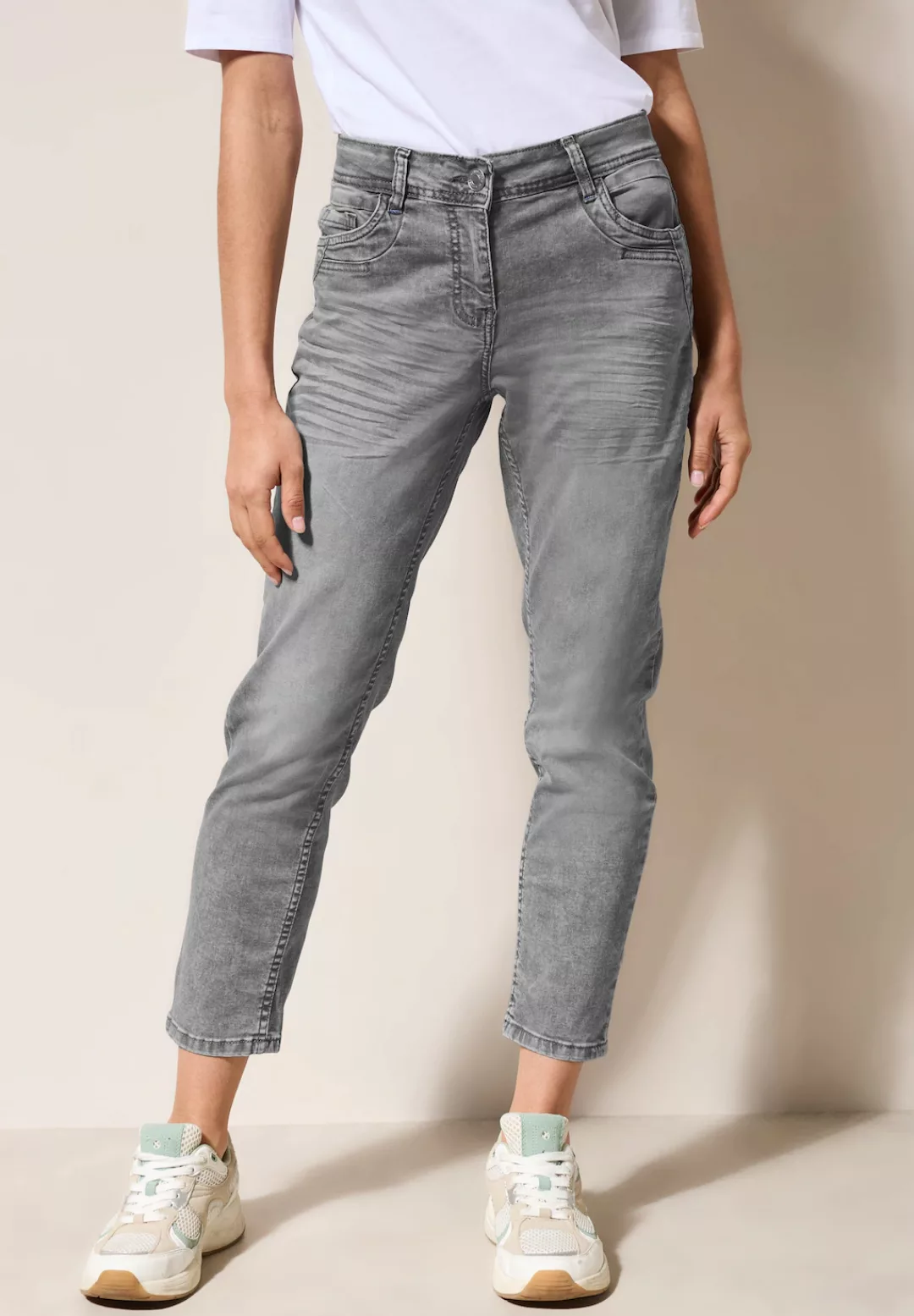 Cecil 5-Pocket-Jeans "Style Scarlett", Mid Waist mit schmalem Bein günstig online kaufen