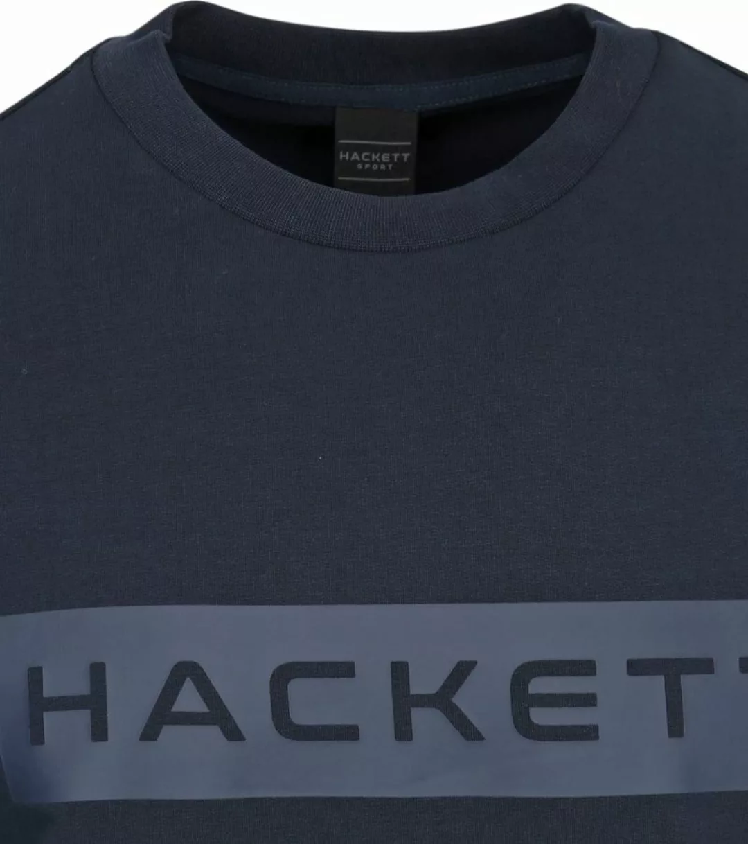 Hackett Pullover Logo Marine - Größe M günstig online kaufen
