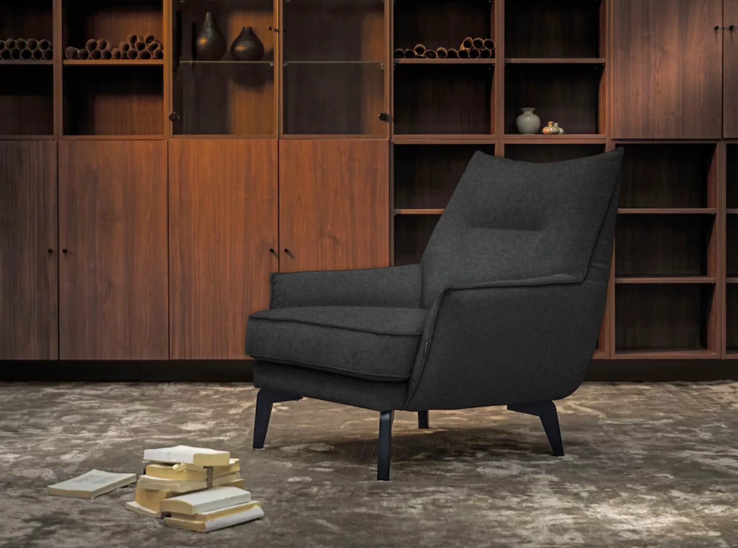 furninova Loungesessel »Willow Designsessel,«, bequemer Loungesessel im ska günstig online kaufen