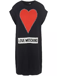 Strickkleid Love Moschino blau günstig online kaufen