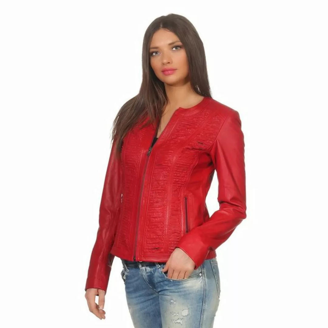 Hollert Lederjacke Damen Echtleder Lammnappa Jacke Pati Übergangsjacke günstig online kaufen