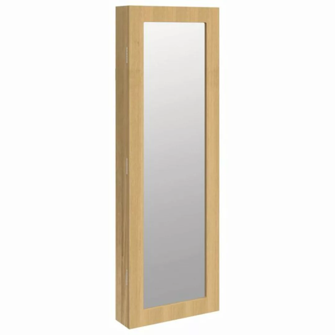 vidaXL Spiegelschrank Schmuckschrank mit Spiegel Wandmontage 30x8,5x90 cm günstig online kaufen