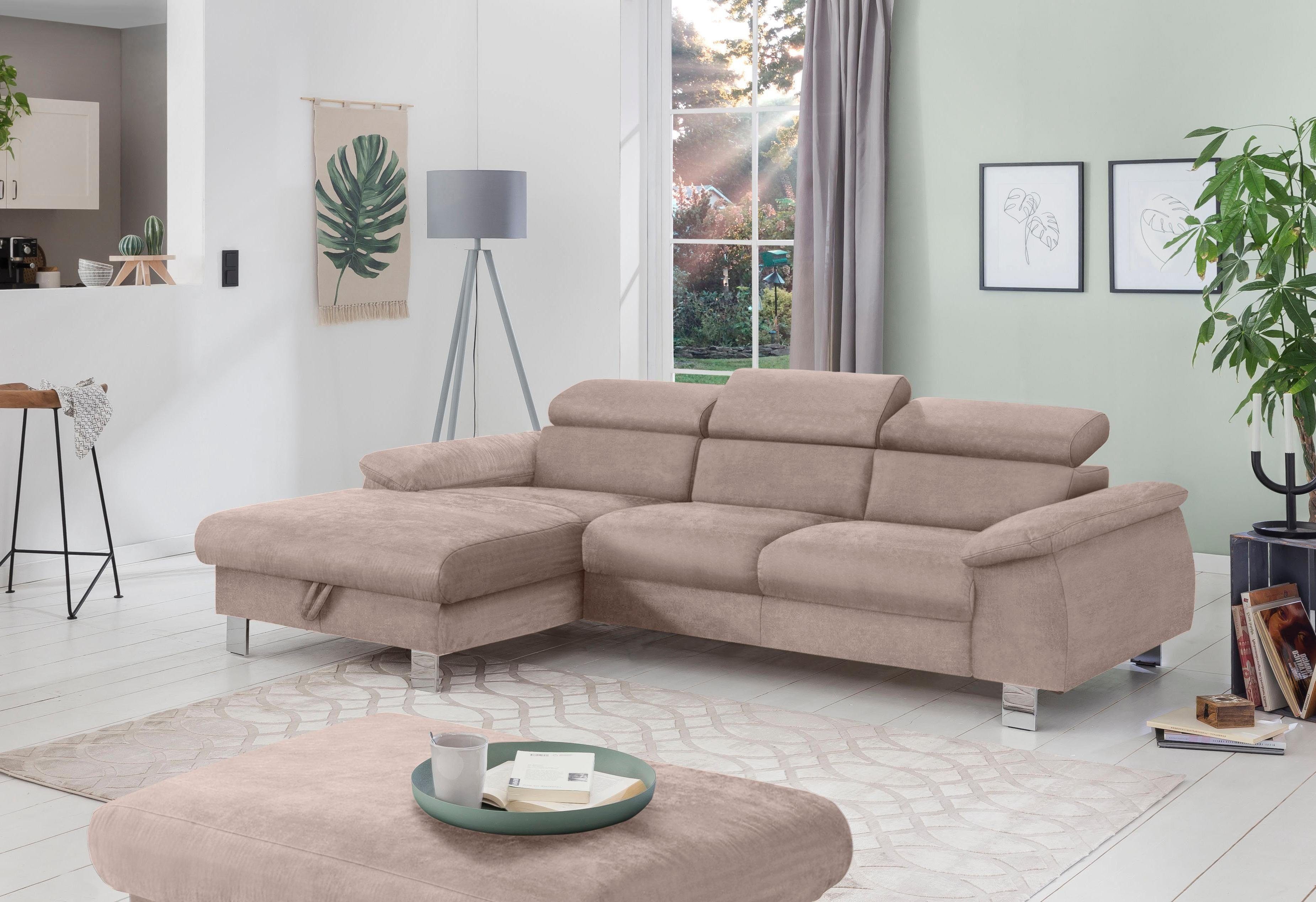 COTTA Polstergarnitur Komaris L-Form, (Set), Set günstig online kaufen