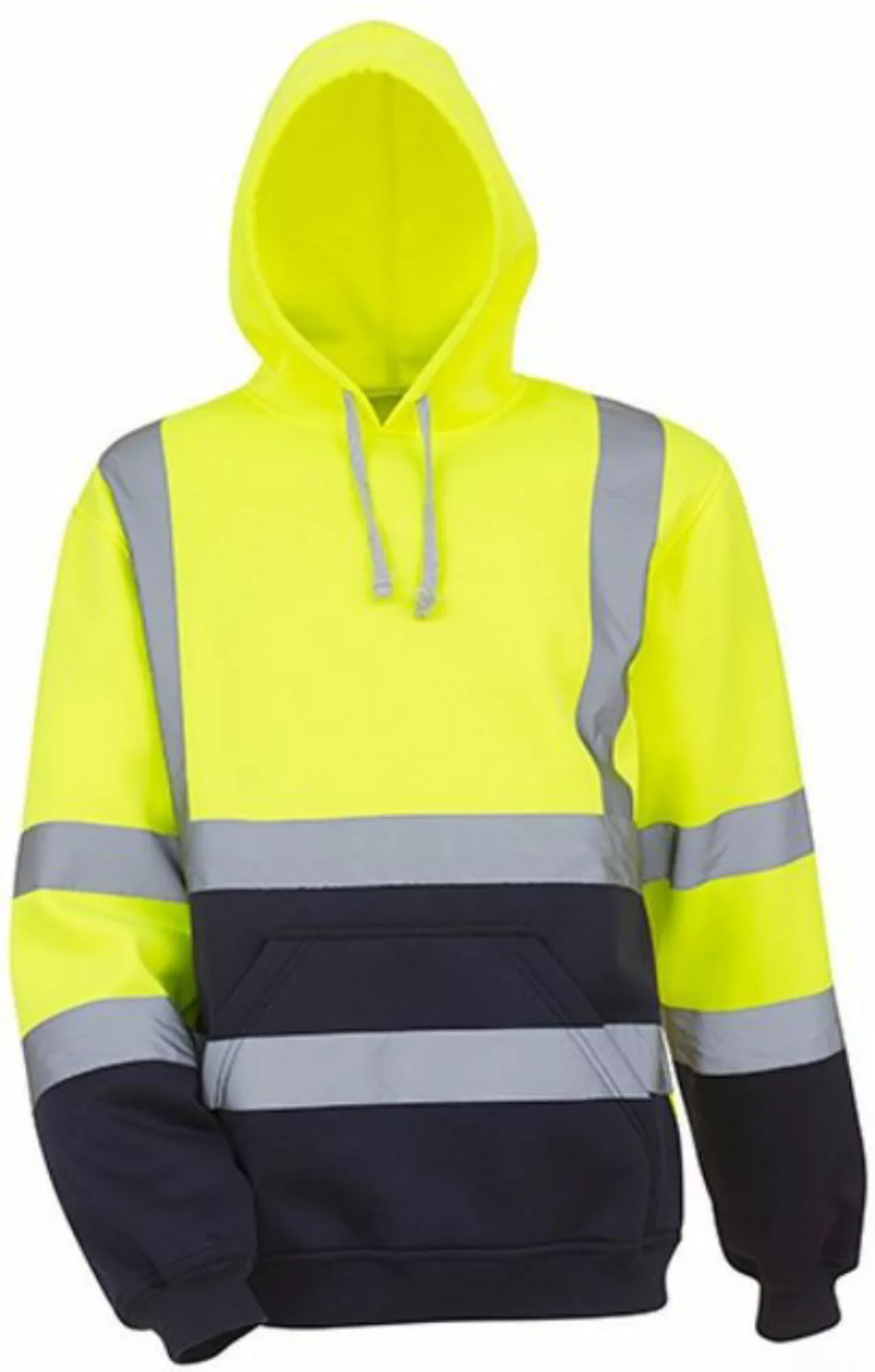 YOKO Warnschutz-Shirt Herren Hi Vis Pull-Over Hoodie / EN ISO20471 Klasse 3 günstig online kaufen