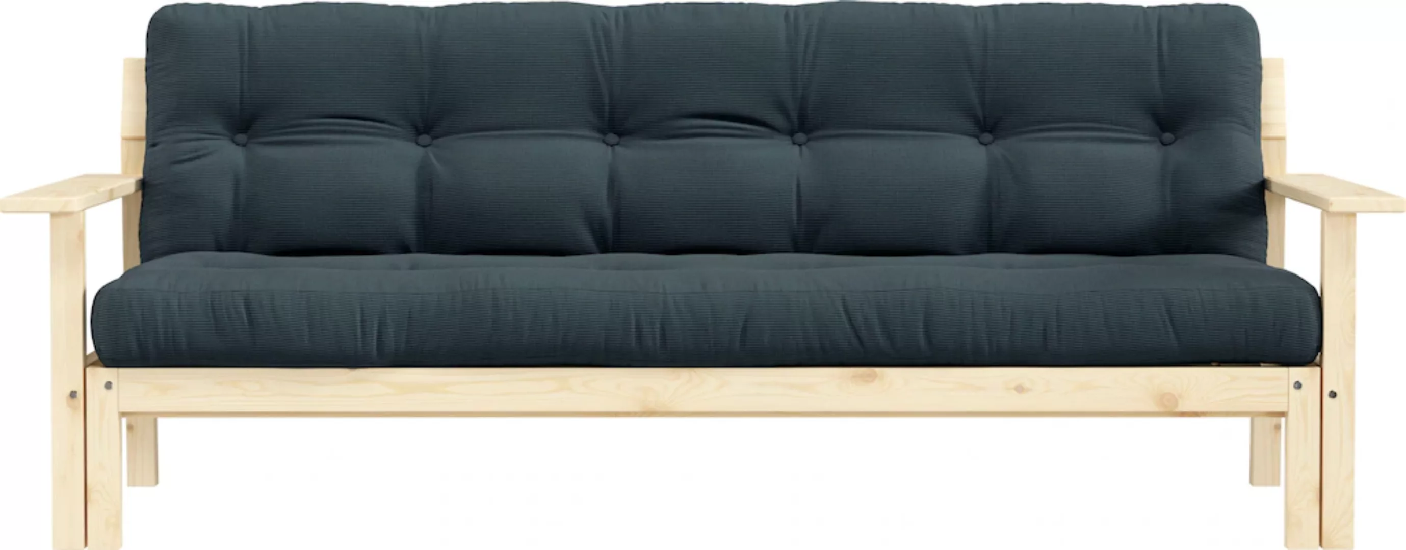 Karup Design Schlafsofa »Unwind«, Mit Holzstruktur, inkl. Futonmatratze, Li günstig online kaufen