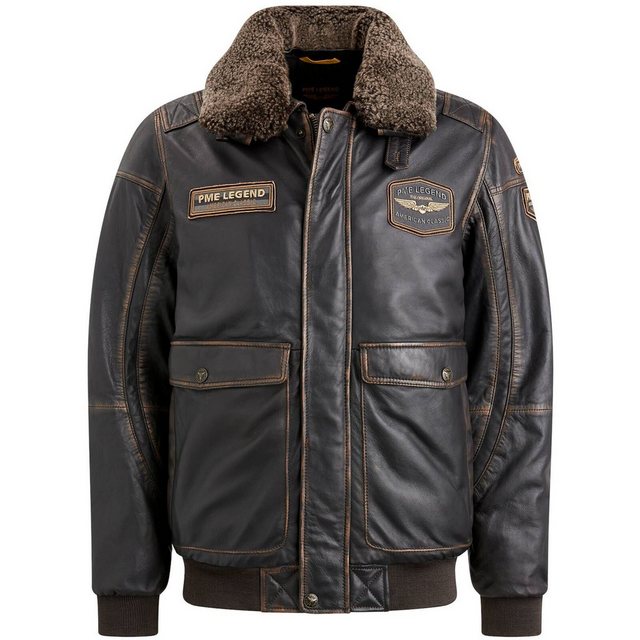 PME LEGEND Lederjacke Herren Jacke aus Leder Regular Fit günstig online kaufen