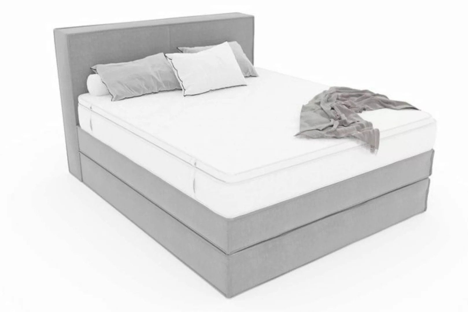 Stylefy Boxspringbett Sidney (Schlafzimmerbett, Bett), gepolstert günstig online kaufen