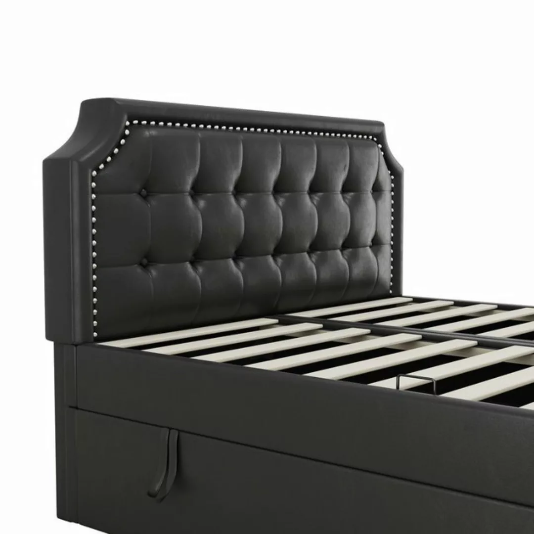 MODFU Polsterbett Stauraumbett, hydraulisches Zwei-Wege-Bett, minimalistisc günstig online kaufen