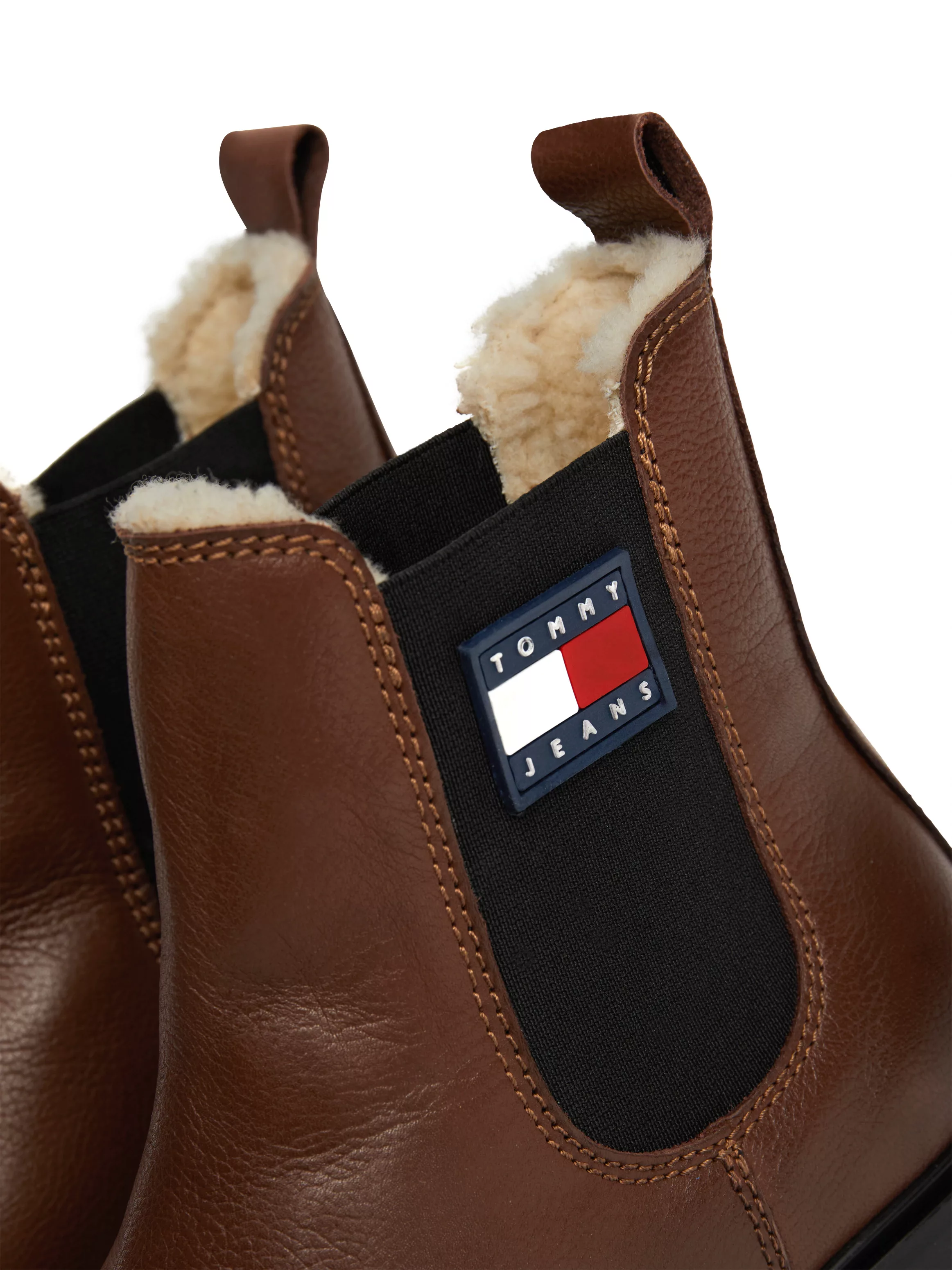 Tommy Jeans Winterboots "TJW CHELSEA BOOT WL", Blockabsatz, Plateau, Chelse günstig online kaufen