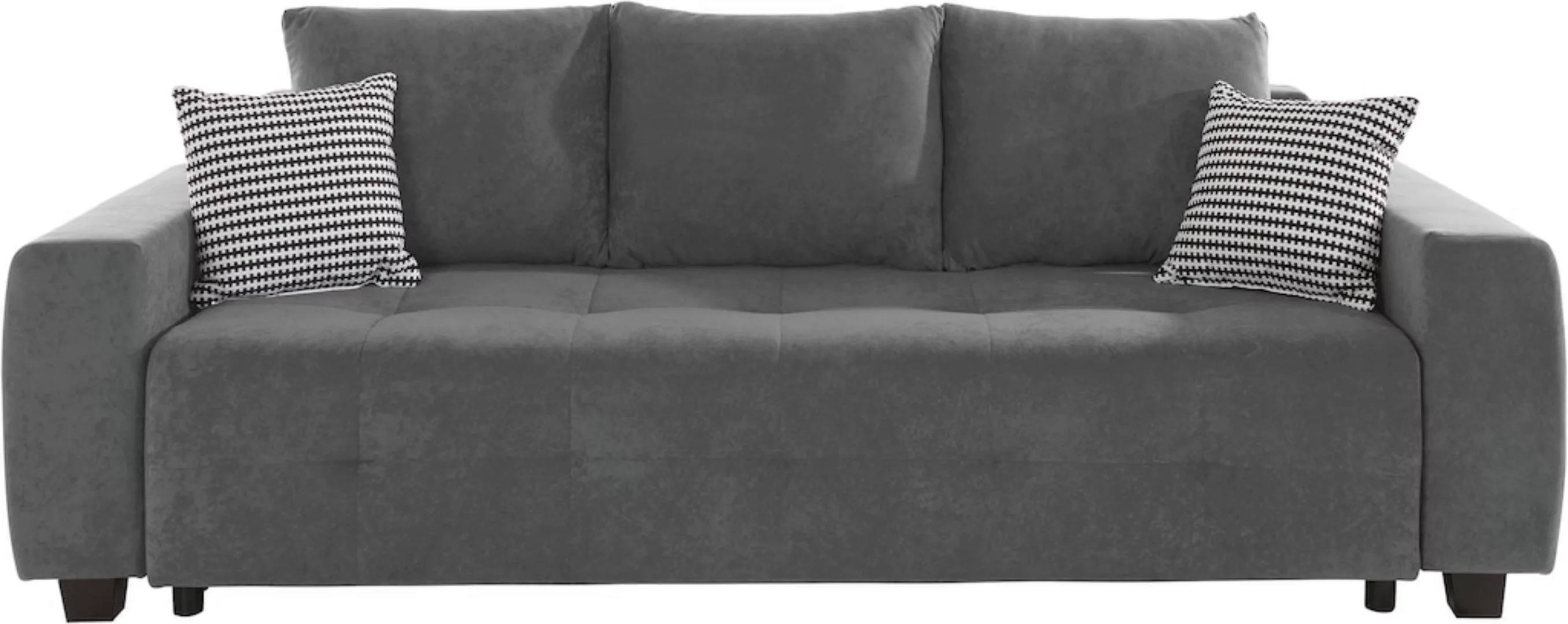 COLLECTION AB Schlafsofa Bella, mit Bettfunktion und Bettkasten, inkl. lose günstig online kaufen