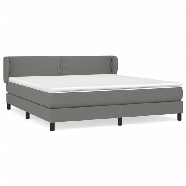 vidaXL Boxspringbett Bett Boxspringbett mit Matratze & Topper Stoff verschi günstig online kaufen