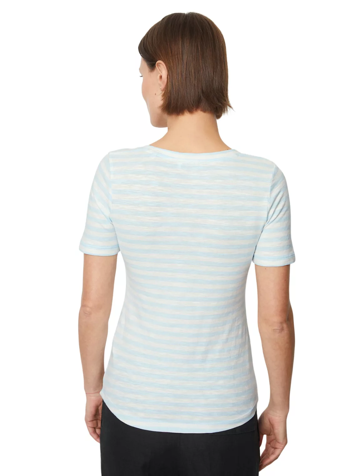 Marc OPolo T-Shirt "aus Organic Cotton Slub Jersey" günstig online kaufen