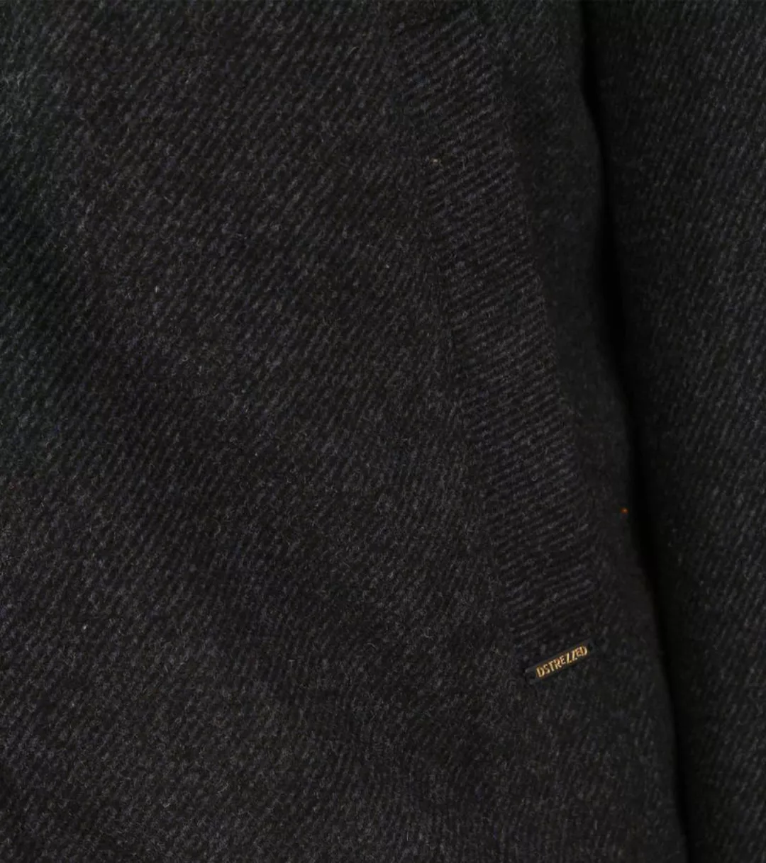 Dstrezzed Bodo Bomberjacke Wool Navy - Größe XL günstig online kaufen