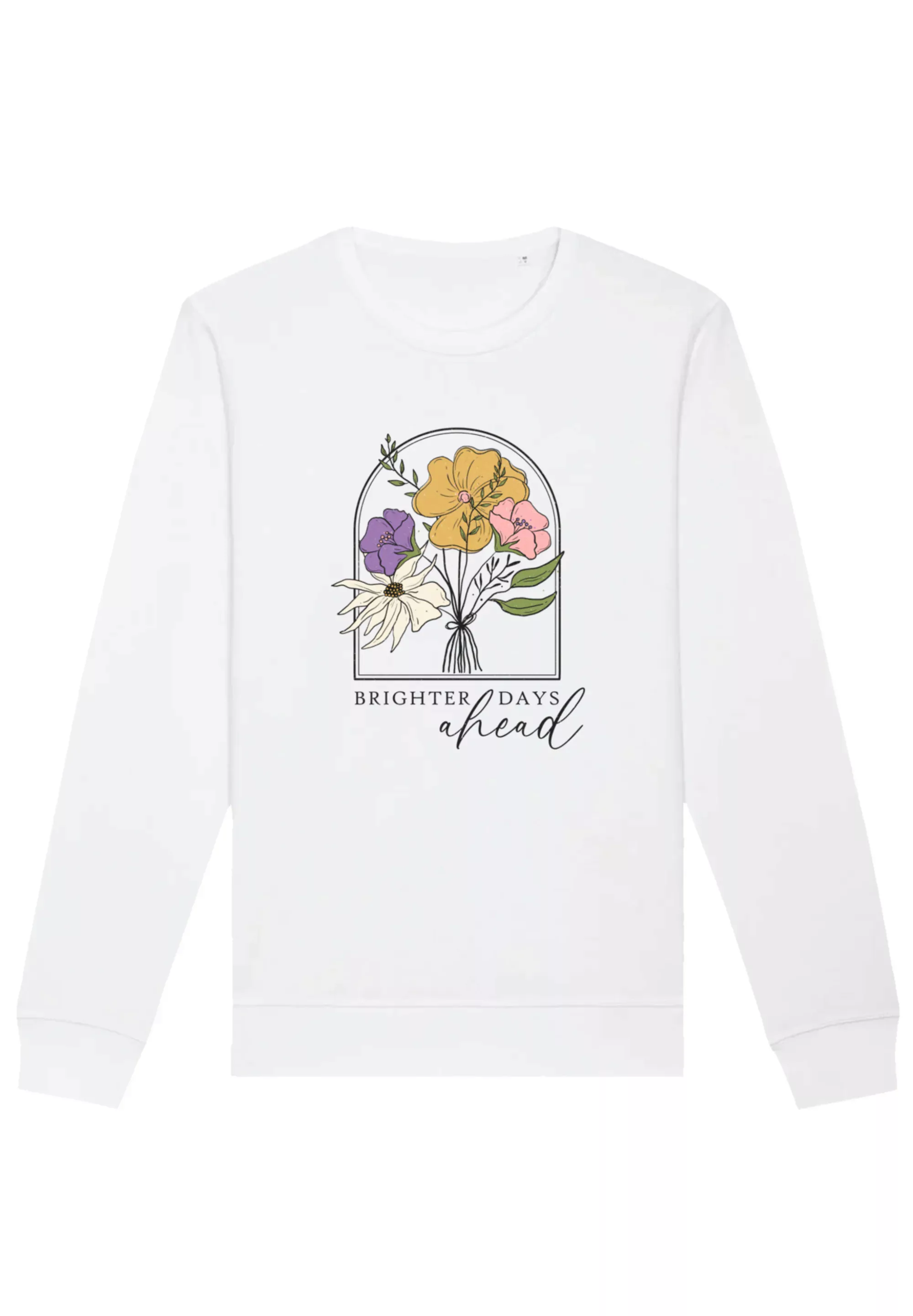 F4NT4STIC Sweatshirt "Flower brighter days ahead", Premium Qualität günstig online kaufen