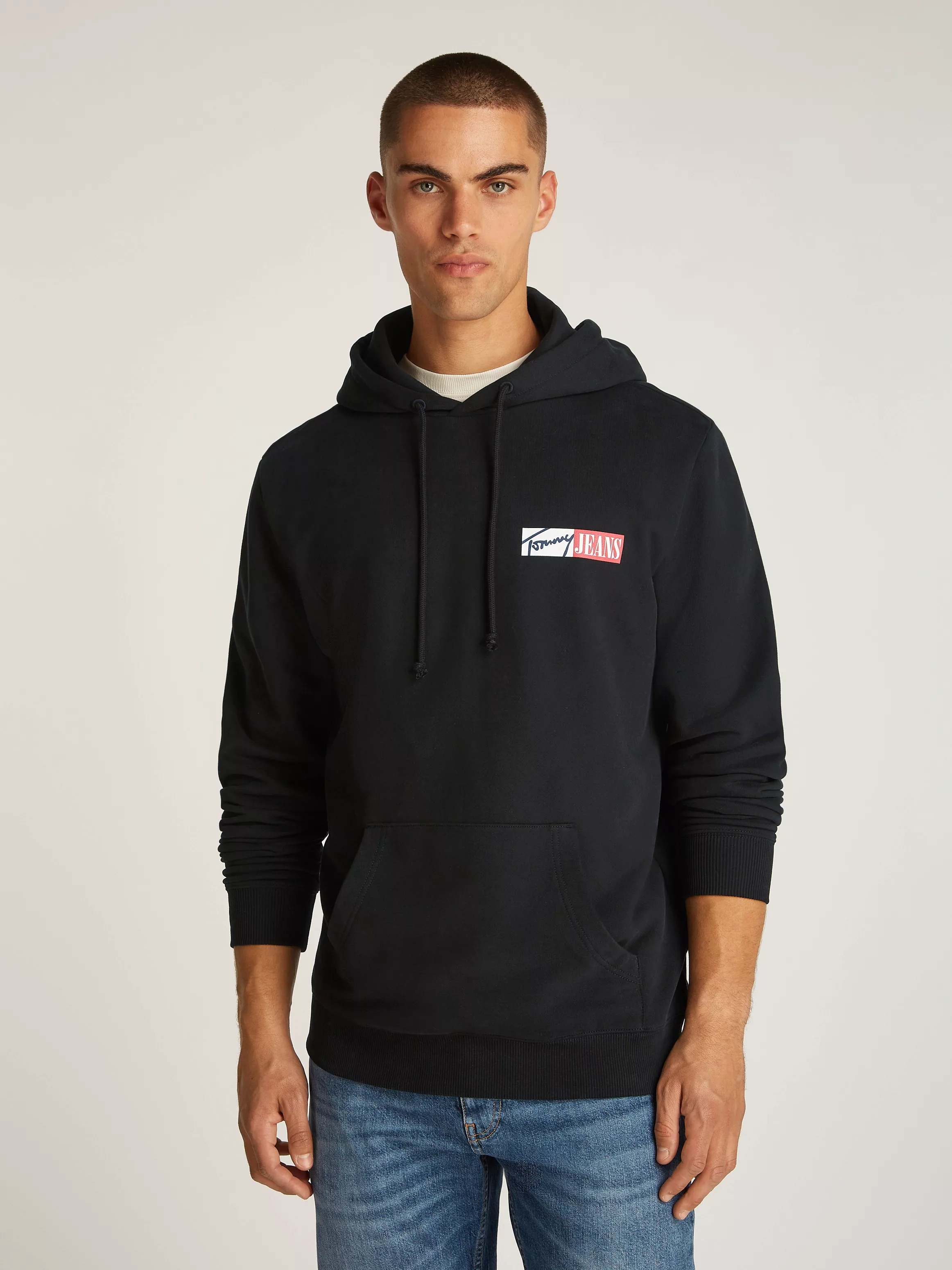 Tommy Jeans Hoodie "TJM REG ENTRY GRAPHIC HOODIE EXT", mit Logo günstig online kaufen