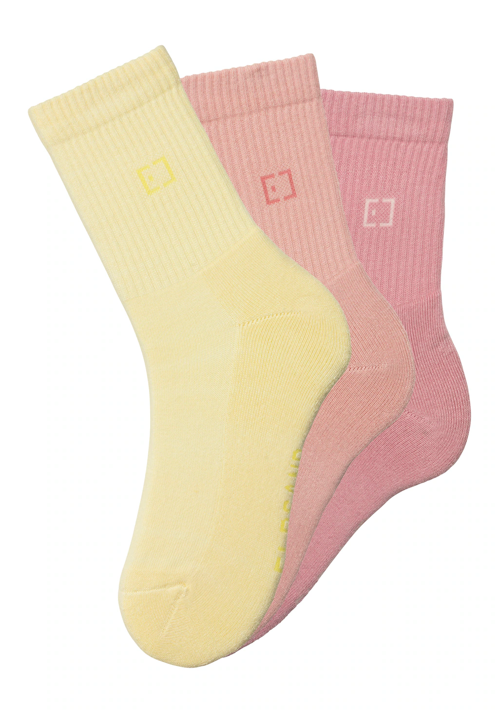 Elbsand Socken, (Packung, 3 Paar), mit Frottee und eingestricktem Markenlog günstig online kaufen