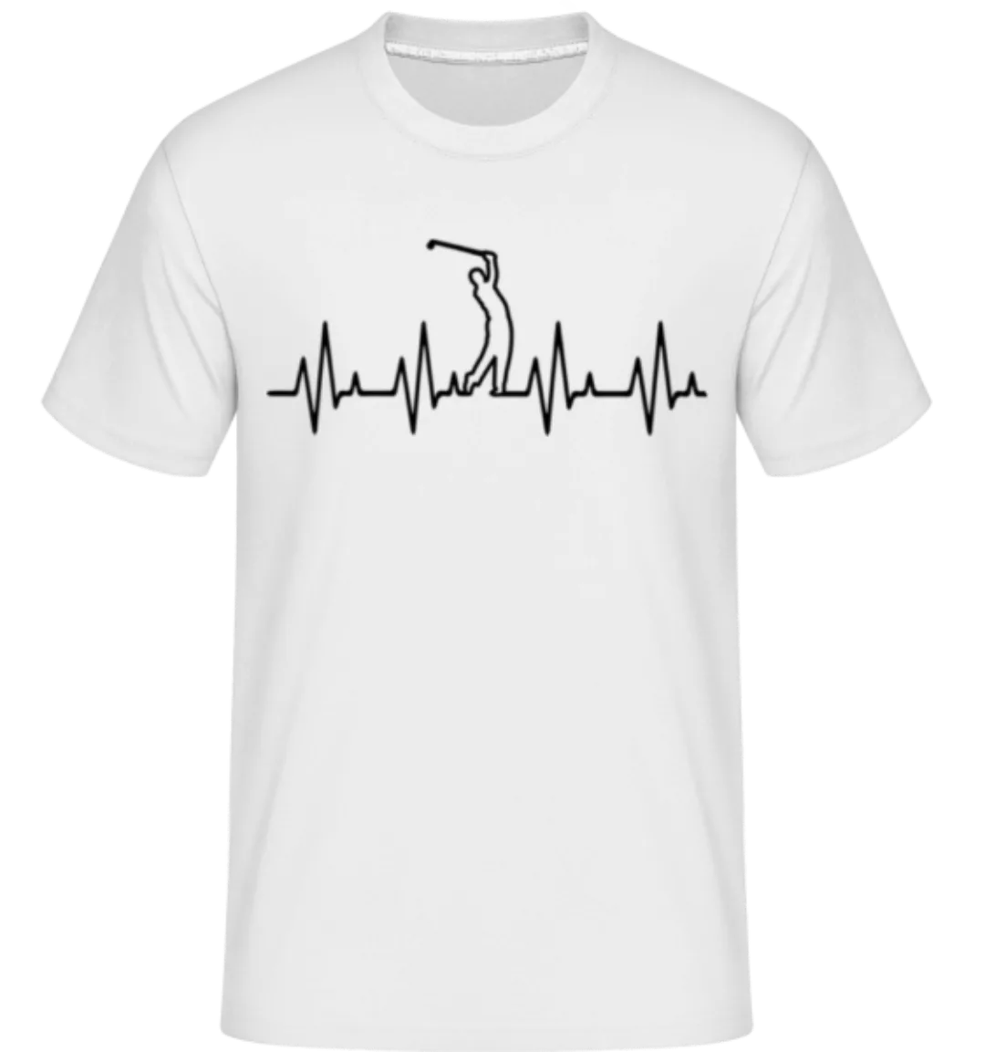 Golf Herzschlag · Shirtinator Männer T-Shirt günstig online kaufen