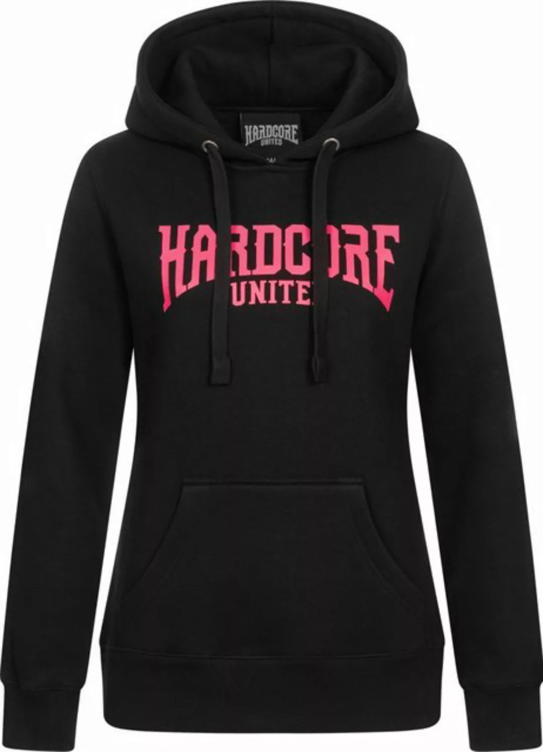 Hardcore United Rundhalspullover Bobby Frauen Kapuzensweatshirt günstig online kaufen