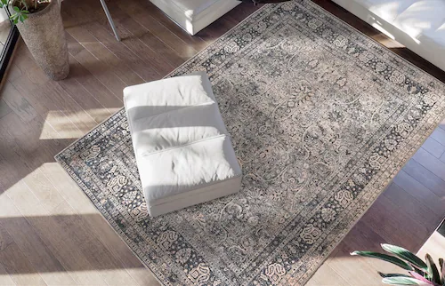 me gusta Teppich »Faye 925«, rechteckig, 6 mm Höhe, Flachgewebe, gedrucktes günstig online kaufen