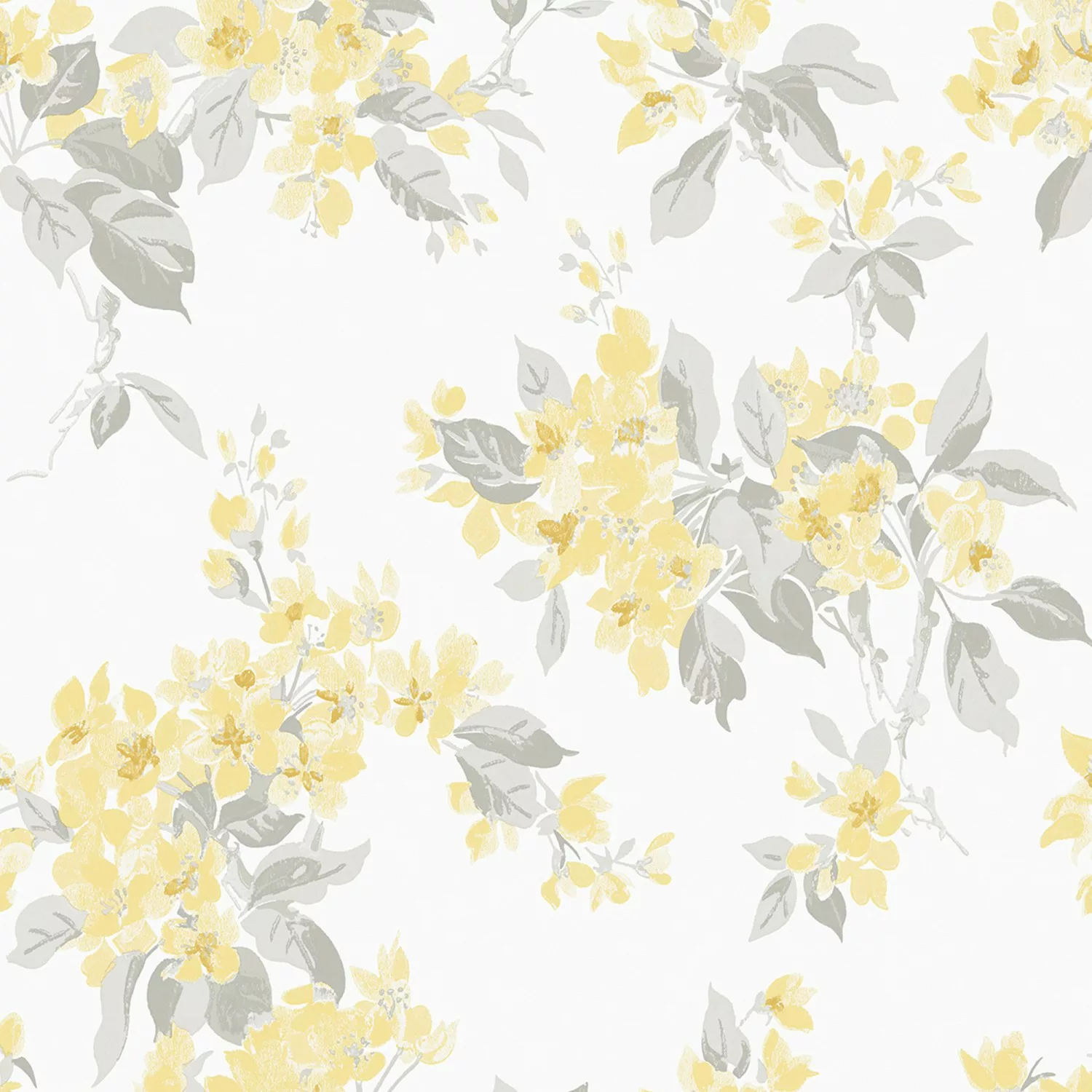 Laura Ashley Vliestapete Apple Blossom Sunshine 10,05 x 0,52 m günstig online kaufen