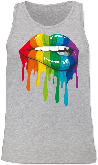 Shirtracer Tanktop Lippen LGBT & LGBTQ LGBT Kleidung günstig online kaufen