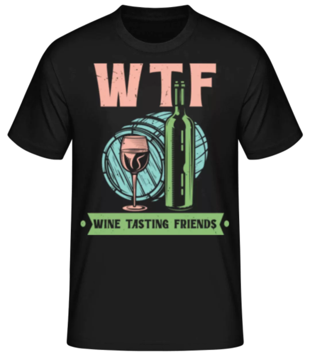 Wine Tasting Friends · Männer Basic T-Shirt günstig online kaufen