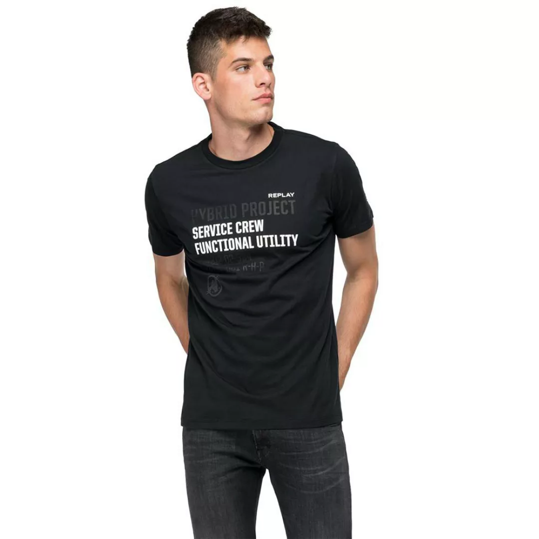 Replay M3456.000.23178n T-shirt 2XL Nearly Black günstig online kaufen