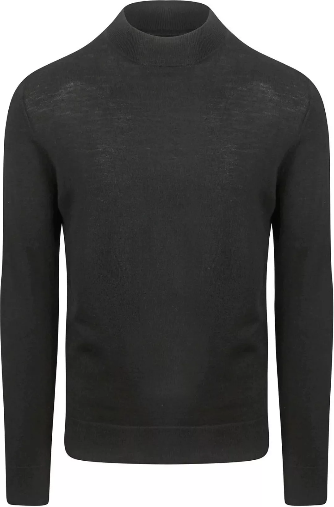 Profuomo Turtleneck Merino Pullover Schwarz - Größe S günstig online kaufen