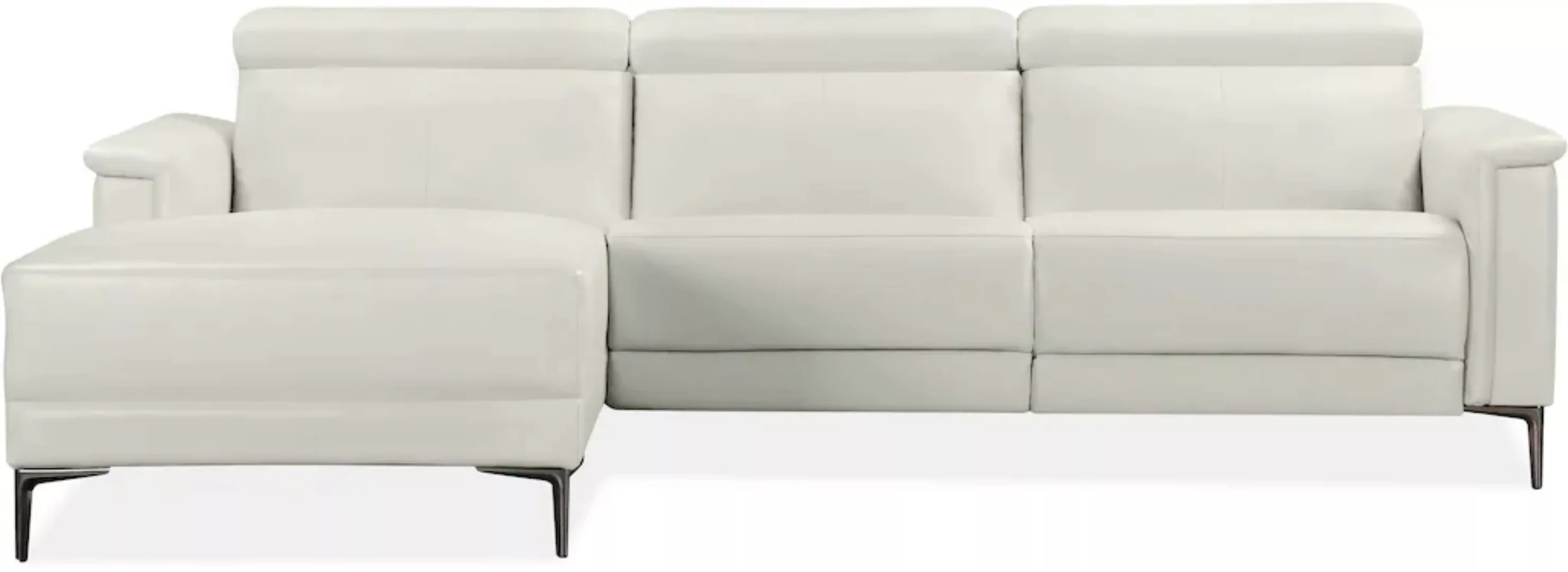 Places of Style Ecksofa Lund, mit man. o. elektr. Relaxfunktion und USB/ Ko günstig online kaufen