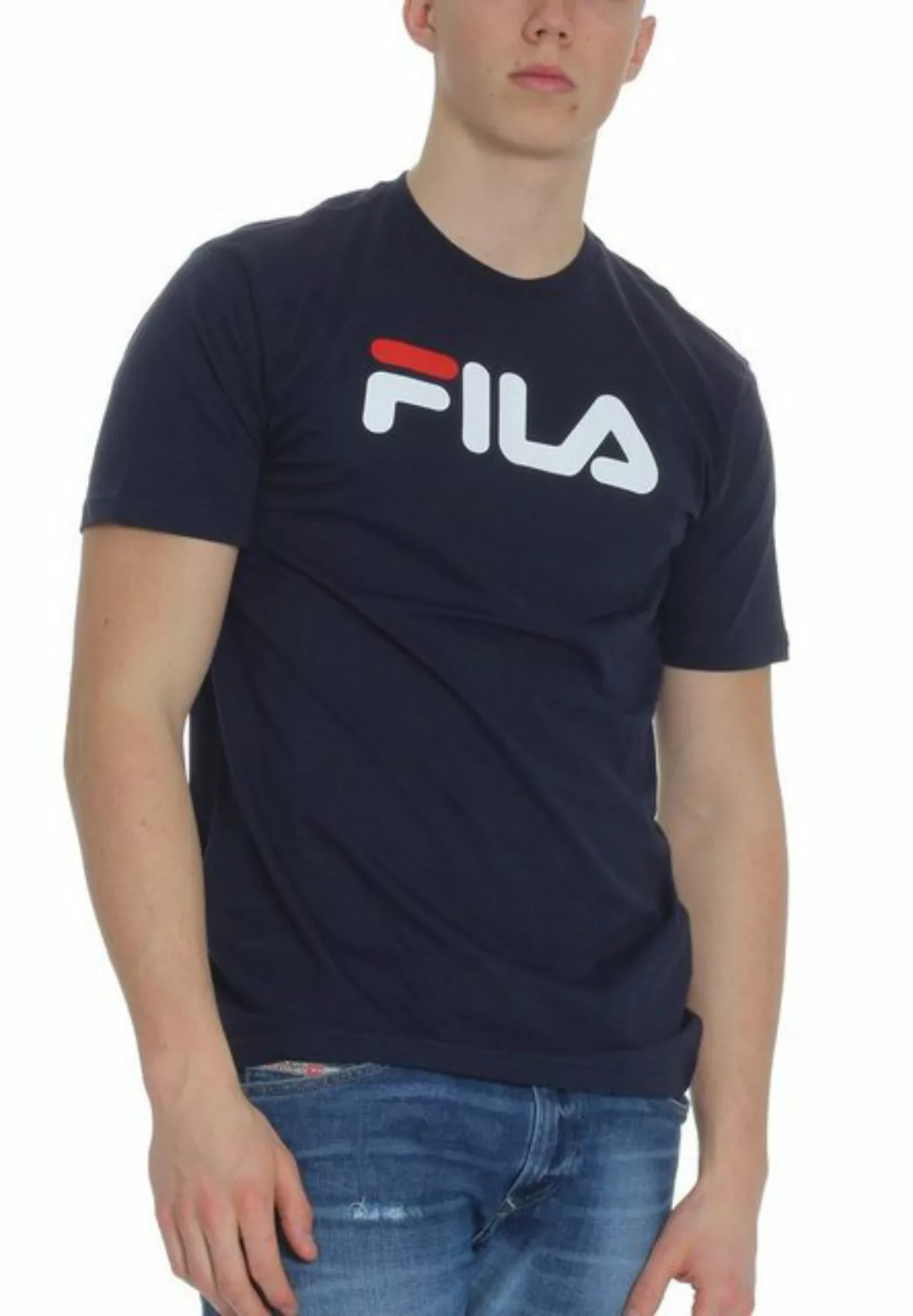 Fila T-Shirt Fila T-Shirt CLASSIC PURE SS TEE 681093 Dunkelblau 170 Black I günstig online kaufen