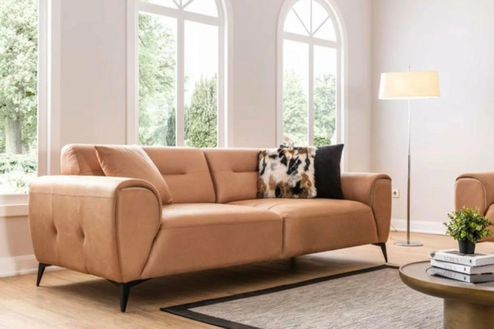 JVmoebel 3-Sitzer Sofa 3 Sitz Wohnzimmer Modernes Design Sofas Polster Couc günstig online kaufen