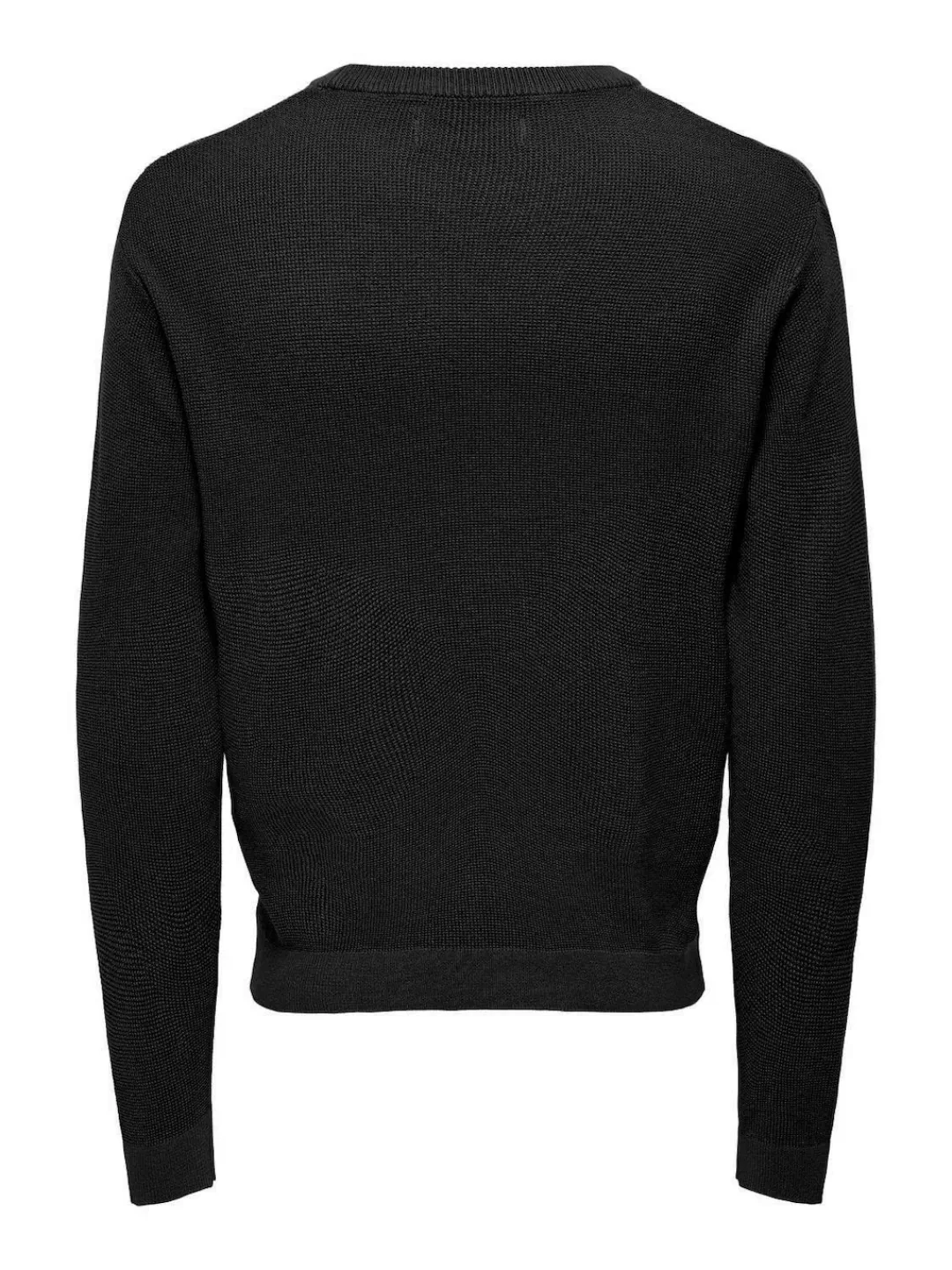 ONLY & SONS Rundhalspullover ONSTONY DS 12 LS WAFFLE CREW KNIT günstig online kaufen