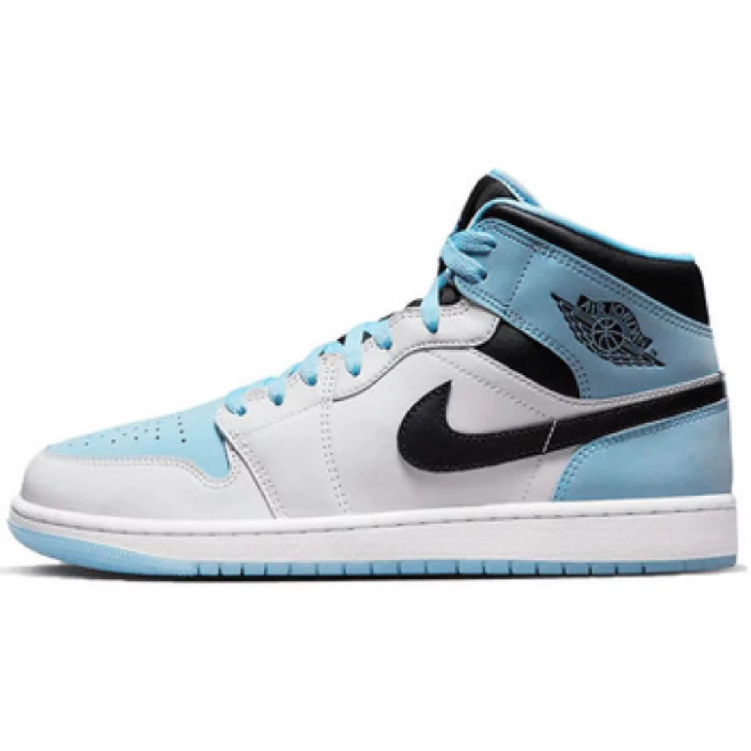 Nike  Sneaker Air Jordan 1 Mid SE Ice Blue Black günstig online kaufen