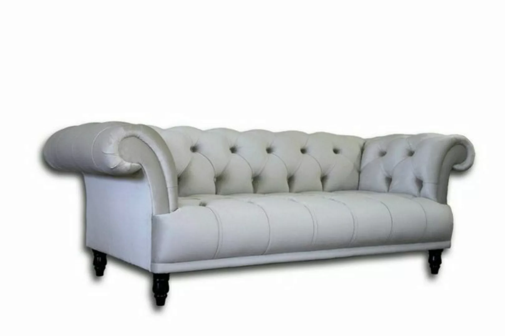 JVmoebel 3-Sitzer Design Chesterfield Klassik Weiß 3- Sitzer Couch Couch Po günstig online kaufen