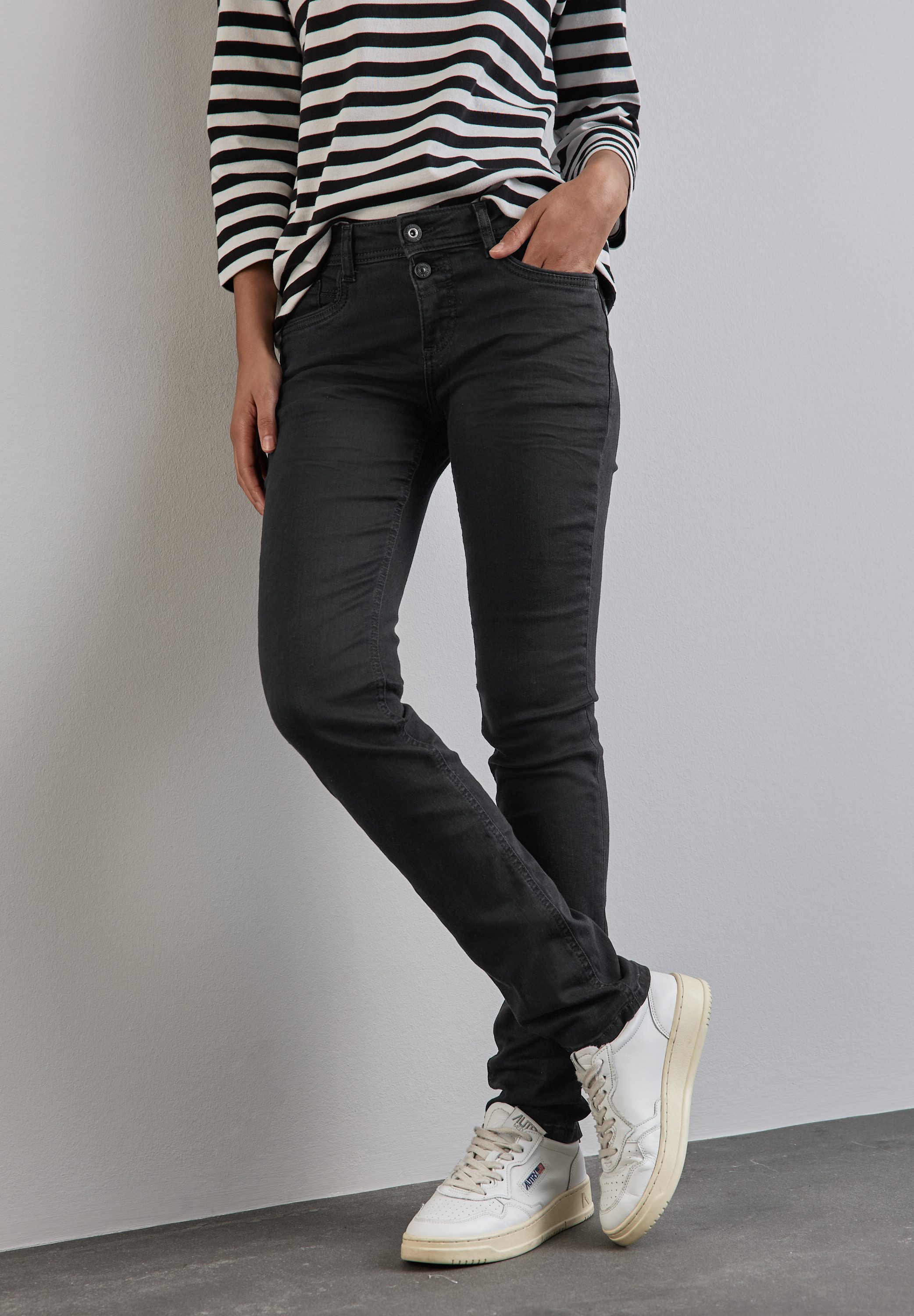 STREET ONE Slim-fit-Jeans Style YORK im günstig online kaufen