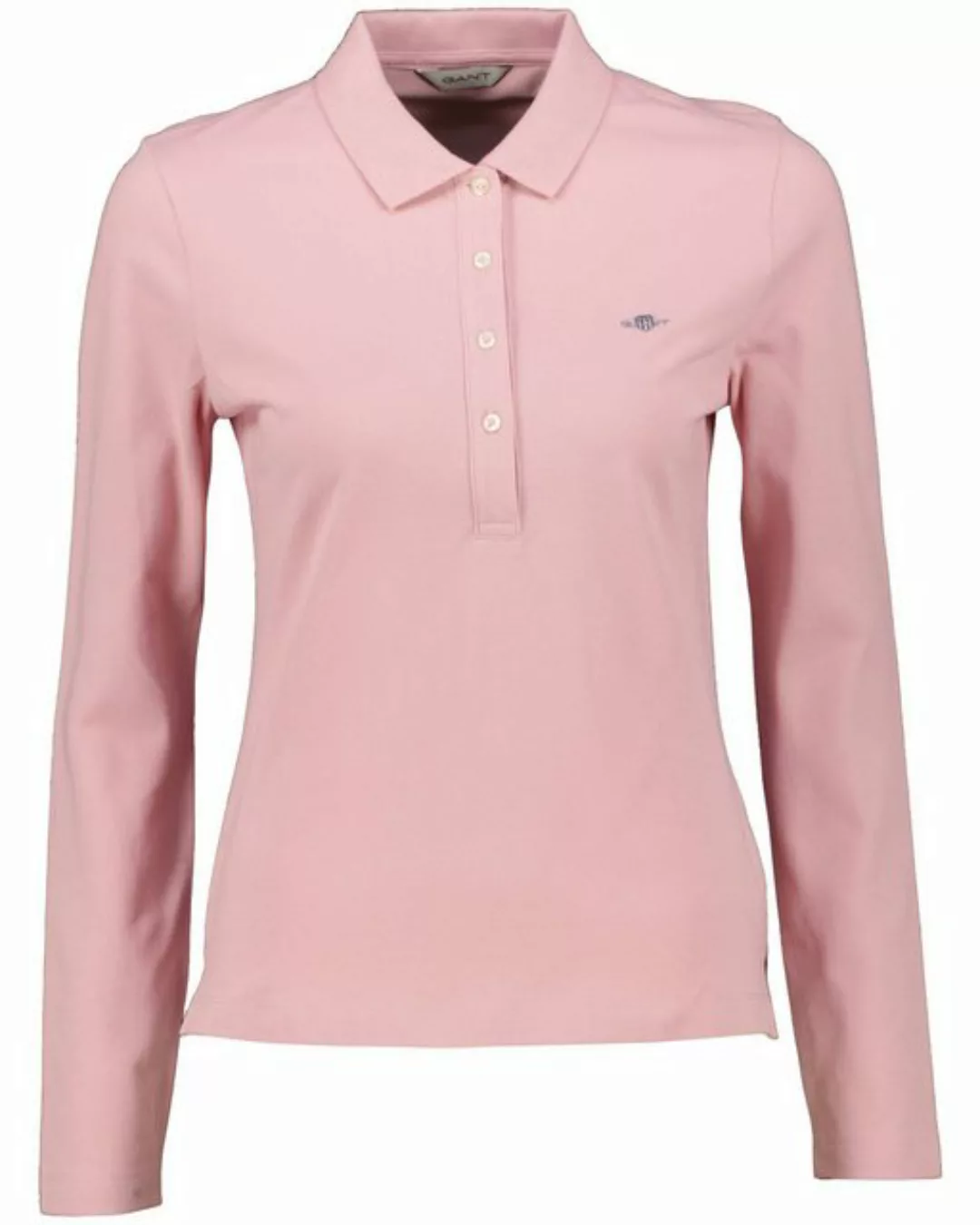 Gant Poloshirt Damen Poloshirt SLIM SHIELD LS PIQUE POLO (1-tlg) günstig online kaufen