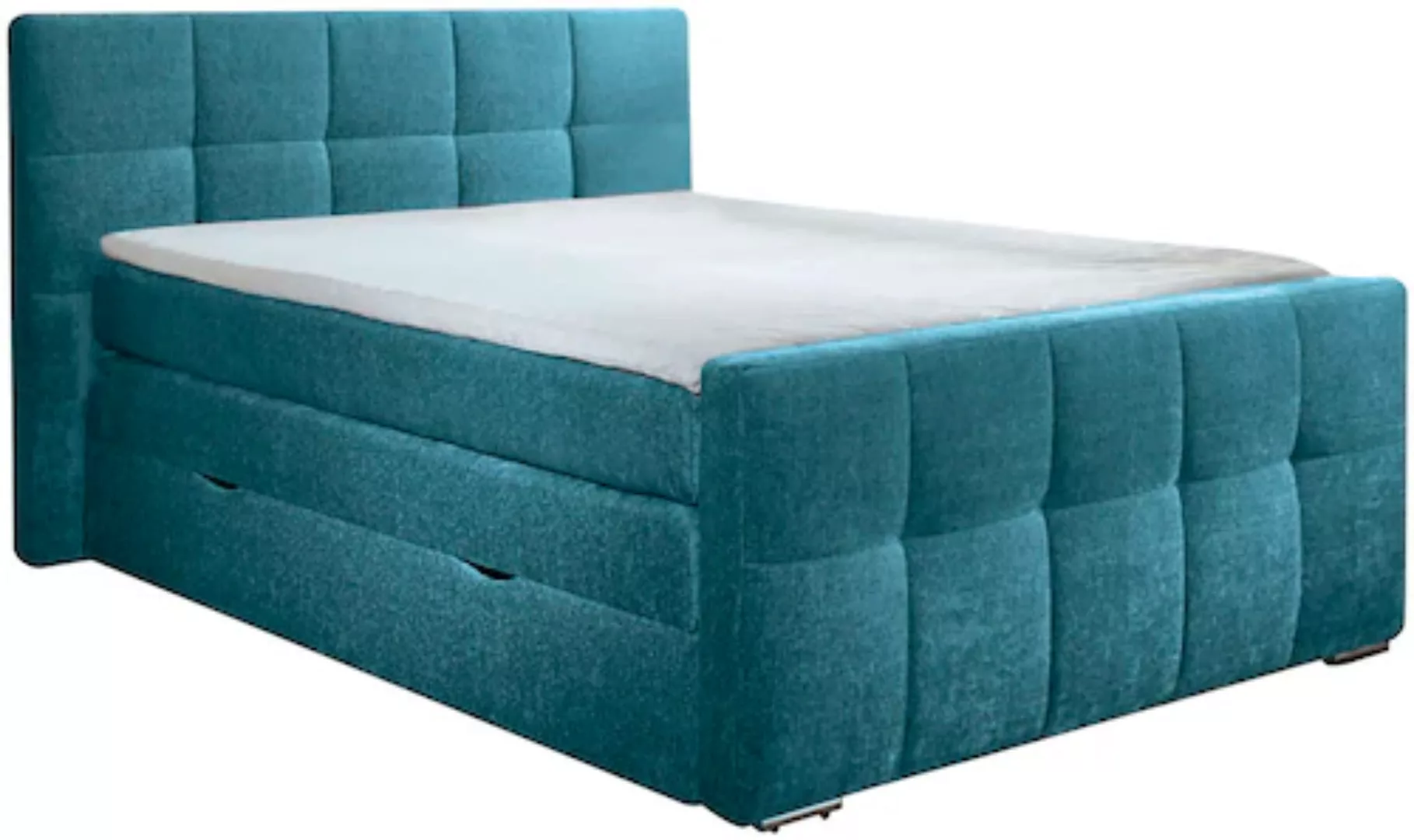 Places of Style Boxspringbett »Rosà«, H3/H3, H3/H4, H4/H4 möglich günstig online kaufen