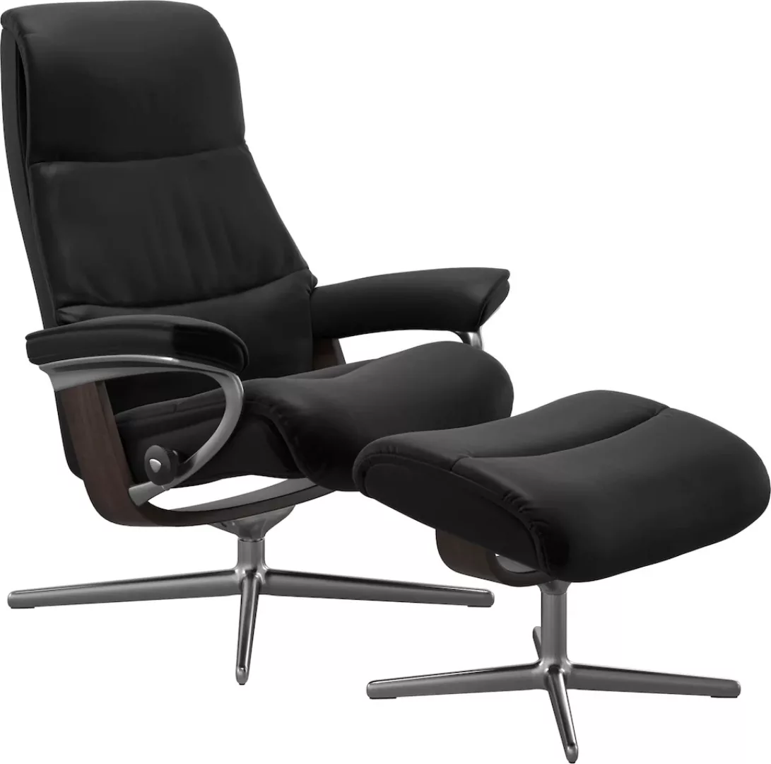 Stressless Relaxsessel "View", mit Cross Base, Größe S, M & L, Holzakzent W günstig online kaufen