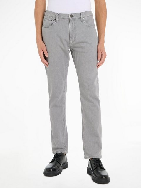 Calvin Klein Regular-fit-Jeans TAPERED LIGHT GREY günstig online kaufen