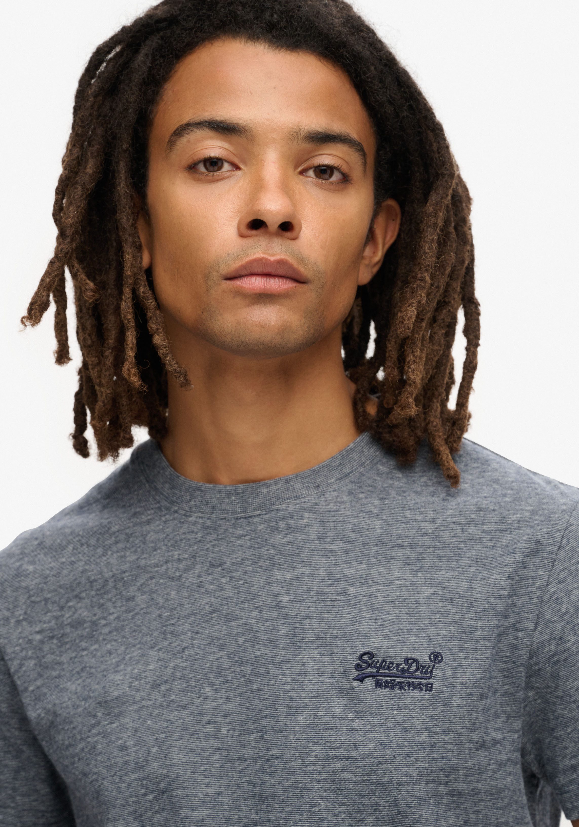 Superdry Rundhalsshirt "ESSENTIAL LOGO EMB TEE" günstig online kaufen